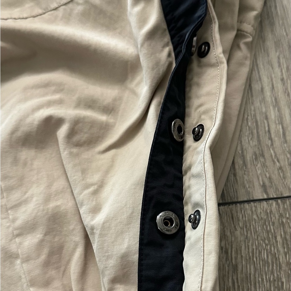 Topman Tan Cargo Pants with Elasticated Cuffs 🏷️ - Picture 11 of 11
